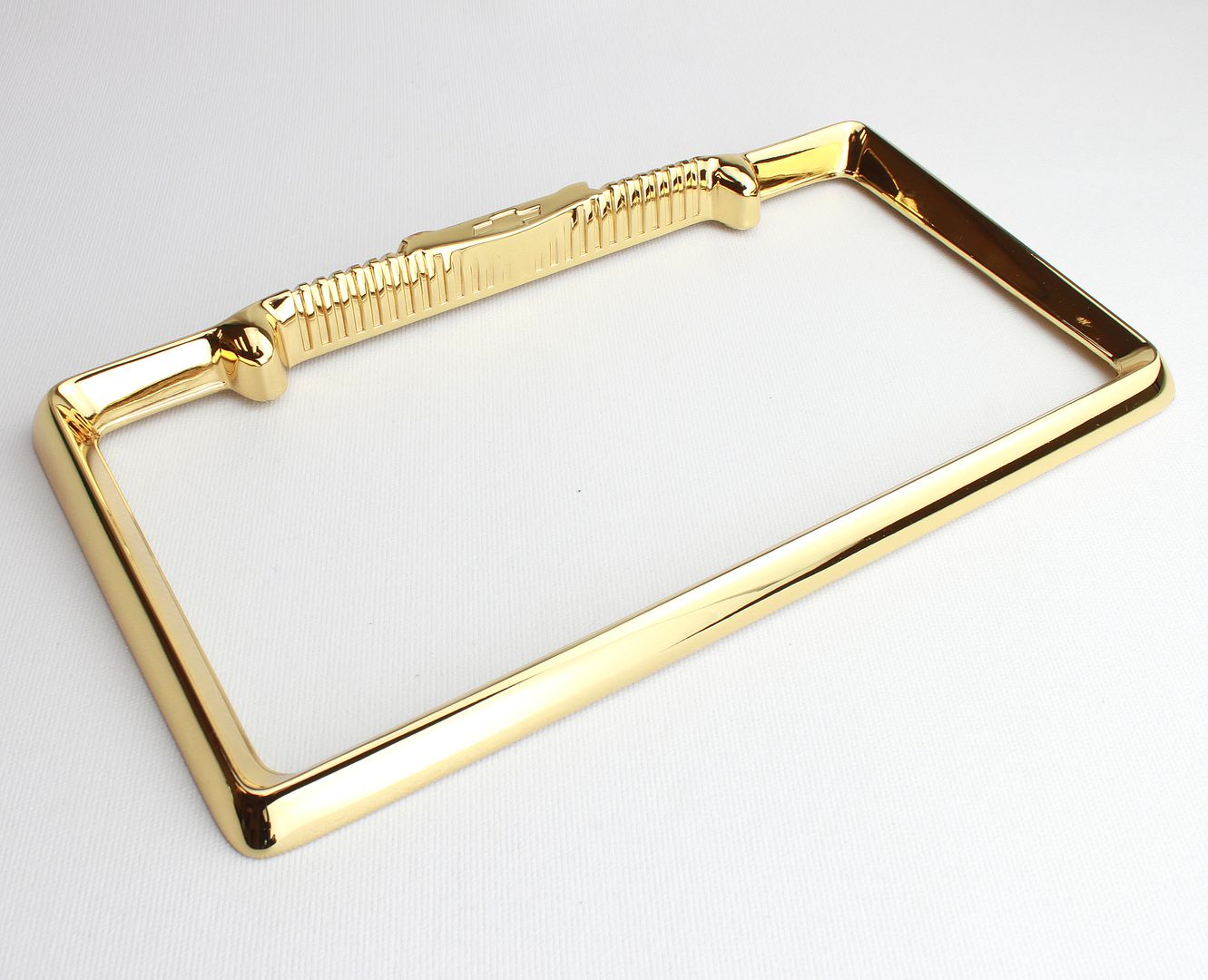 57 Chevrolet Chevy Accessory Gold License Plate Frame 1957 eBay